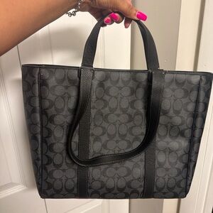 Elegant Black Tote Bag